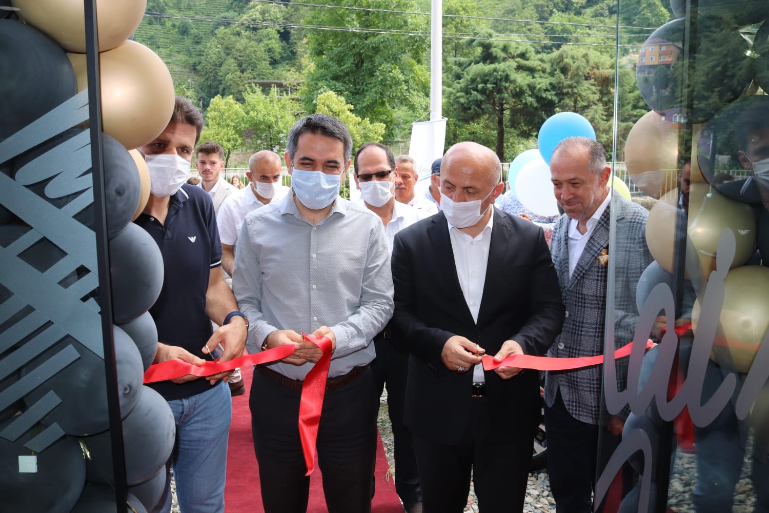 AÇILIŞ TÖRENİNE KATILINDI