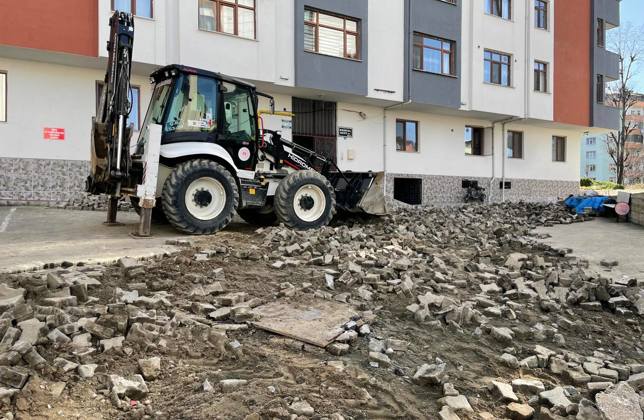 ÜSTYAPI ÇALIŞMALARIMIZ DEVAM EDİYOR