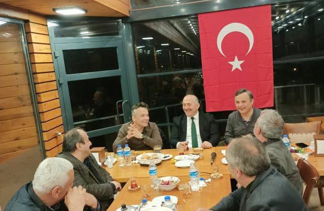 POLİSLERİMİZ İLE BİRLİKTE İFTARIMIZI YAPTIK