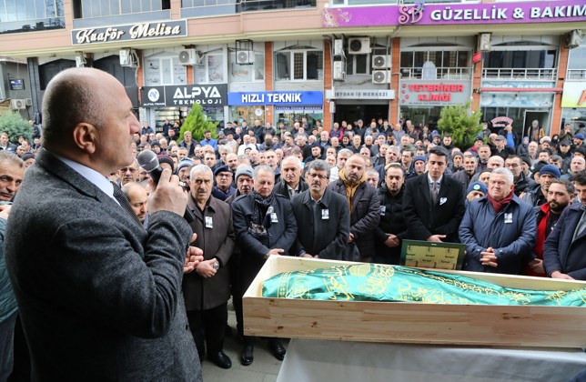 PERSONELİMİZ MEHMET SARI’YI GÖZ YAŞLARI ARASINDA SON YOLCULUĞUNA UĞURLADIK