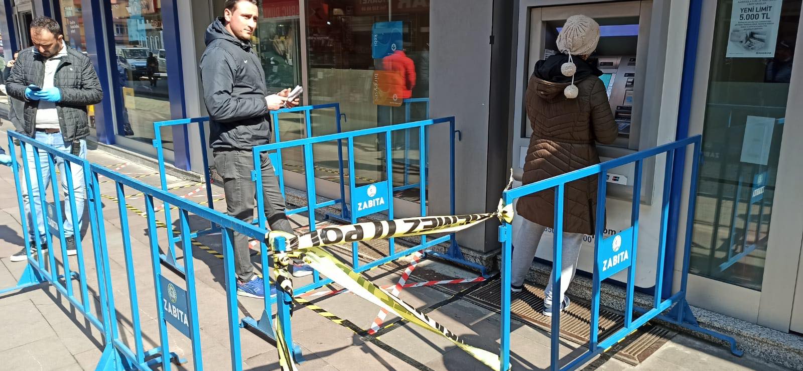 ATM ÖNLERİNDE Kİ TEDBİRLERİ ARTTIRDIK