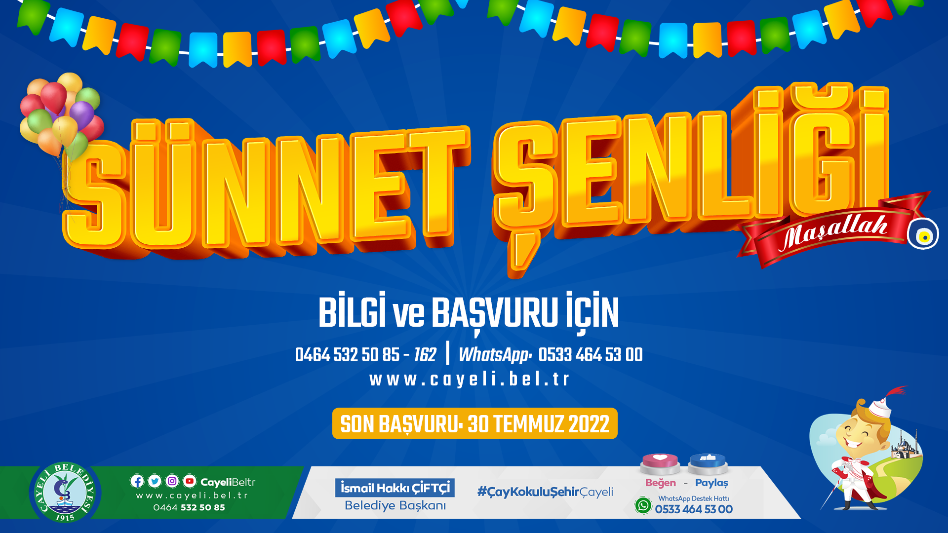 Belediyemizden Sünnet Şenliği