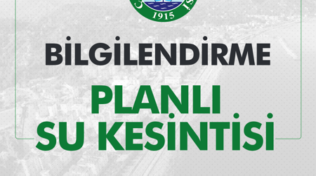 Planlı Su Kesintisi