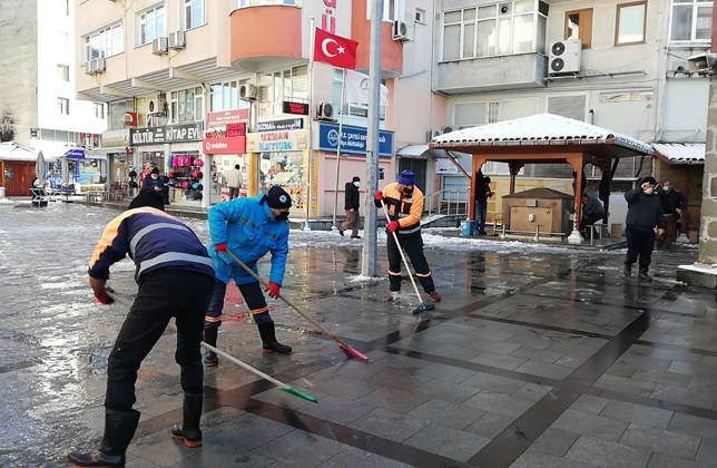 Çayeli Belediyesi Karla Mücadele Çalışmaları