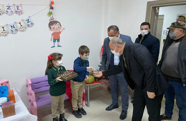 BAŞKANIMIZ FİKRİ KEÇELİ İLKOKULUMUZDAYDI