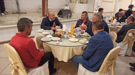 ŞEHİT AİLELERİMİZ VE GAZİLERİMİZLE BİRLİKTE ORUCUMUZU AÇTIK