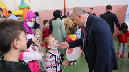 23 NİSAN ÇOCUK ŞENLİĞİMİZDE ÇOCUKLAR DOYASIYA EĞLENDİLER 
