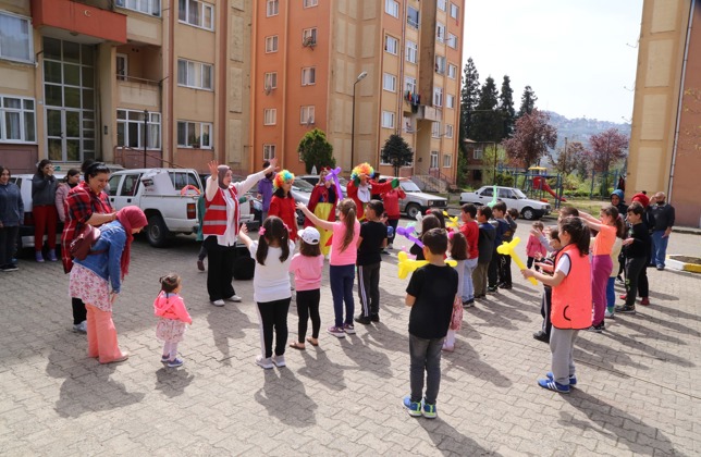 İYİ Kİ VARSIN EREN PARKININ AÇILIŞINI ÇOCUKLARIMIZLA BİRLİKTE GERÇEKLEŞTİRDİK