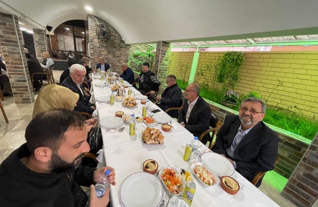 MUHTARLARIMIZ VE MECLİS ÜYELERİMİZLE BİRLİKTE ORUCUMUZU AÇTIK