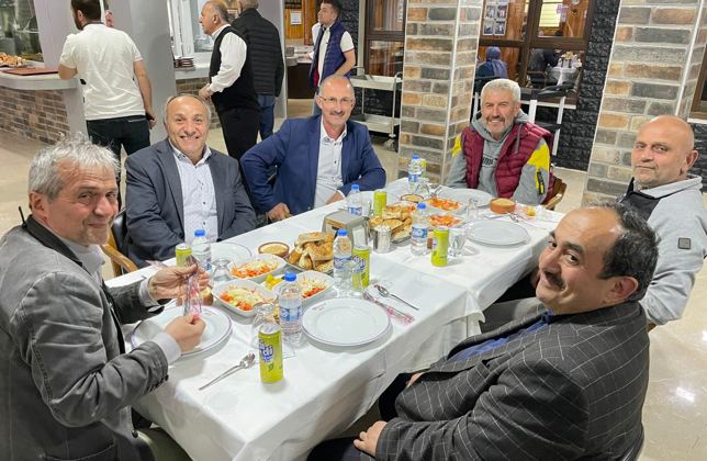 MUHTARLARIMIZ VE MECLİS ÜYELERİMİZLE BİRLİKTE ORUCUMUZU AÇTIK