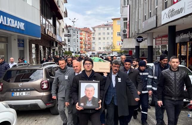 PERSONELİMİZ MEHMET SARI’YI GÖZ YAŞLARI ARASINDA SON YOLCULUĞUNA UĞURLADIK