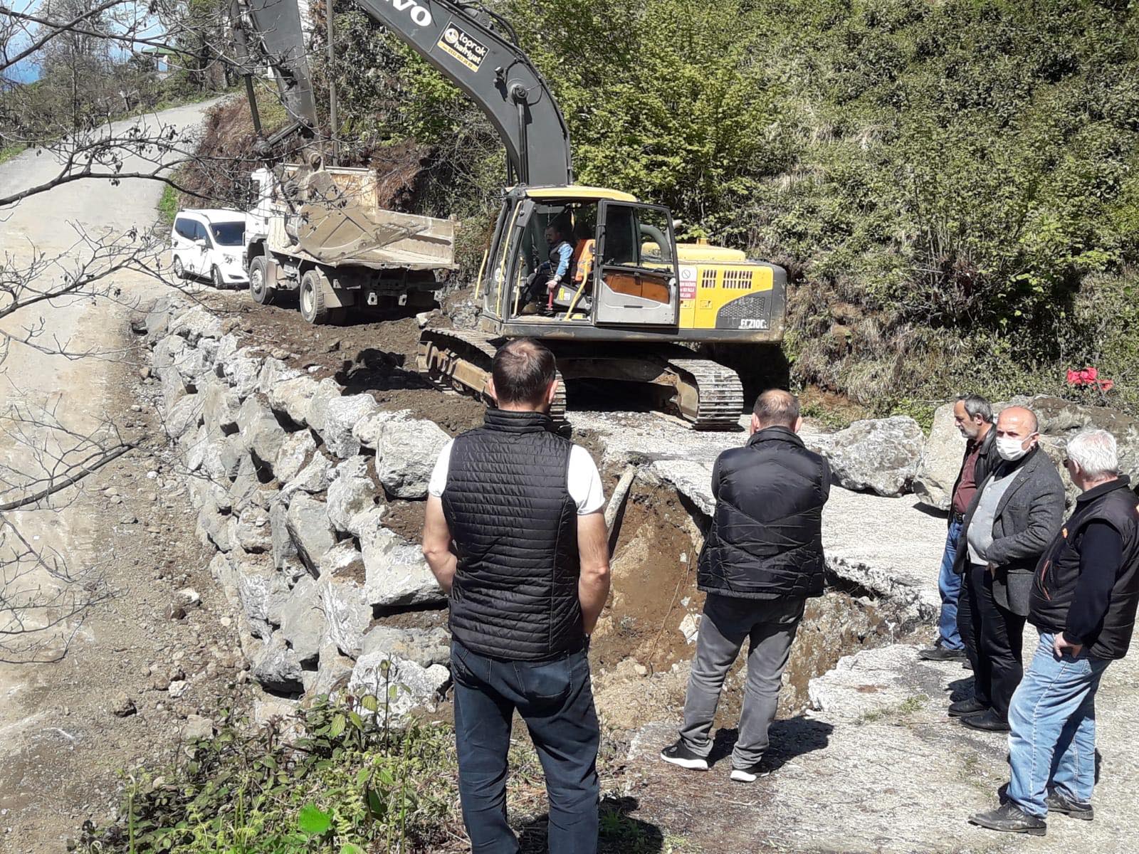 BAŞKANIMIZ ÇALIŞMALARI YERİNDE İNCELİYOR