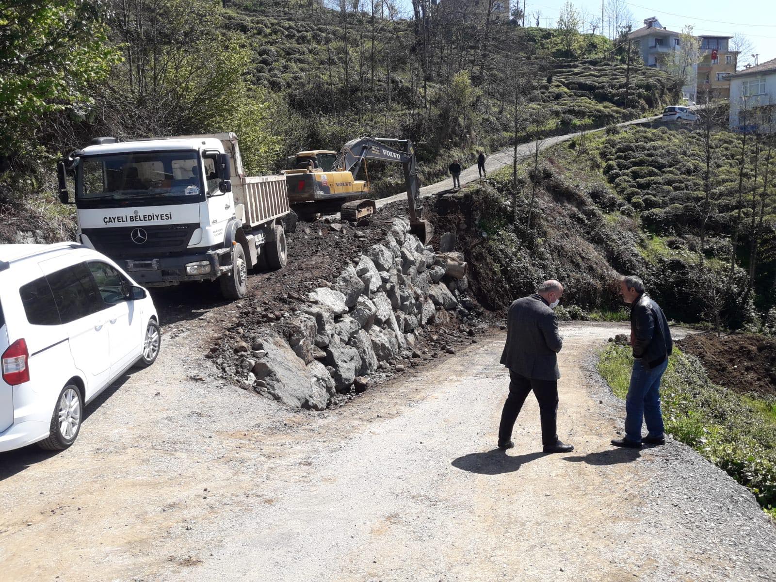 BAŞKANIMIZ ÇALIŞMALARI YERİNDE İNCELİYOR