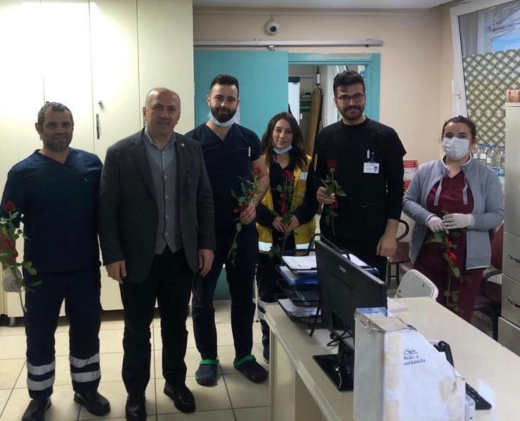 Başkanımızdan 14 Mart Tıp Bayramı Ziyareti