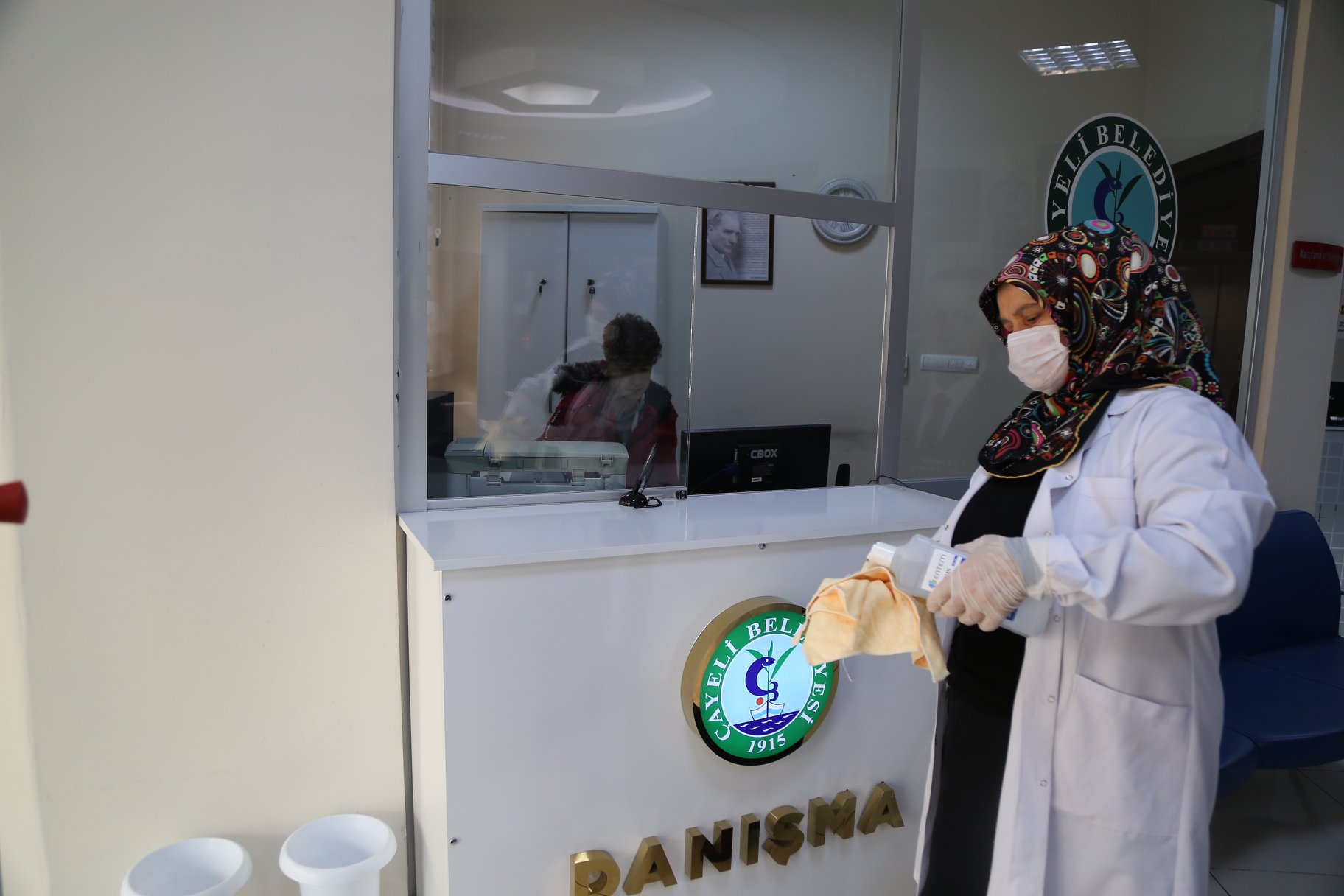 Belediyemiz İçerisinde Hijyen Tedbirleri Arttırılıyor