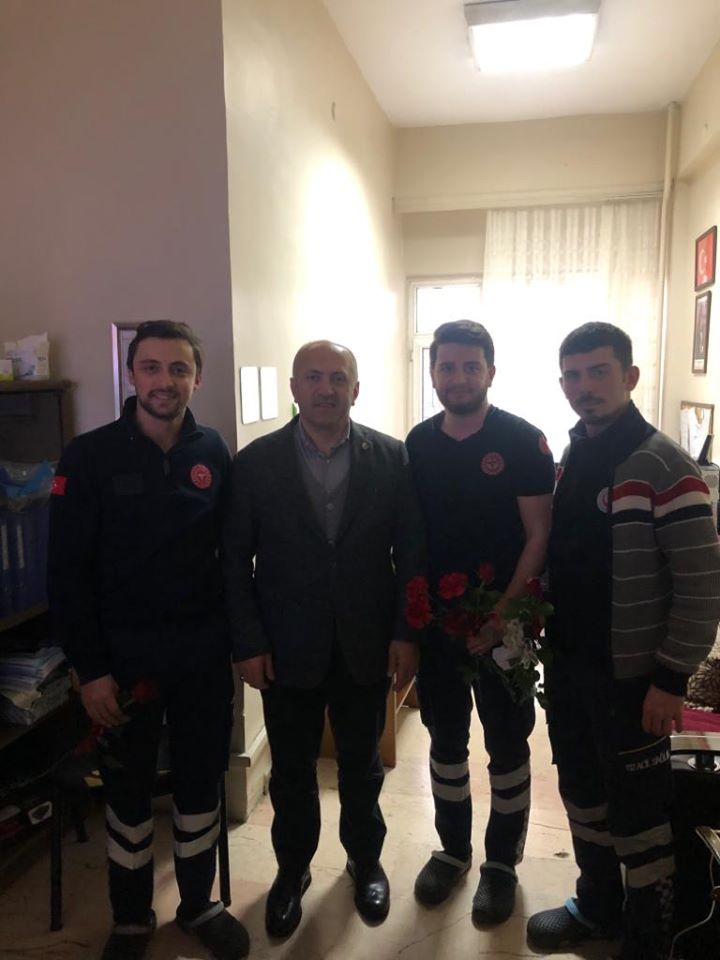 Başkanımızdan 14 Mart Tıp Bayramı Ziyareti