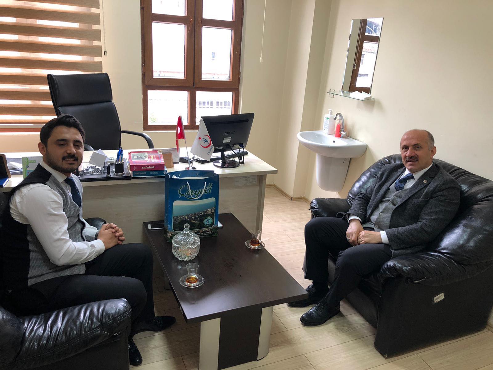 BAŞKANIMIZDAN İLÇE MÜDÜRLÜKLERİNE ZİYARET