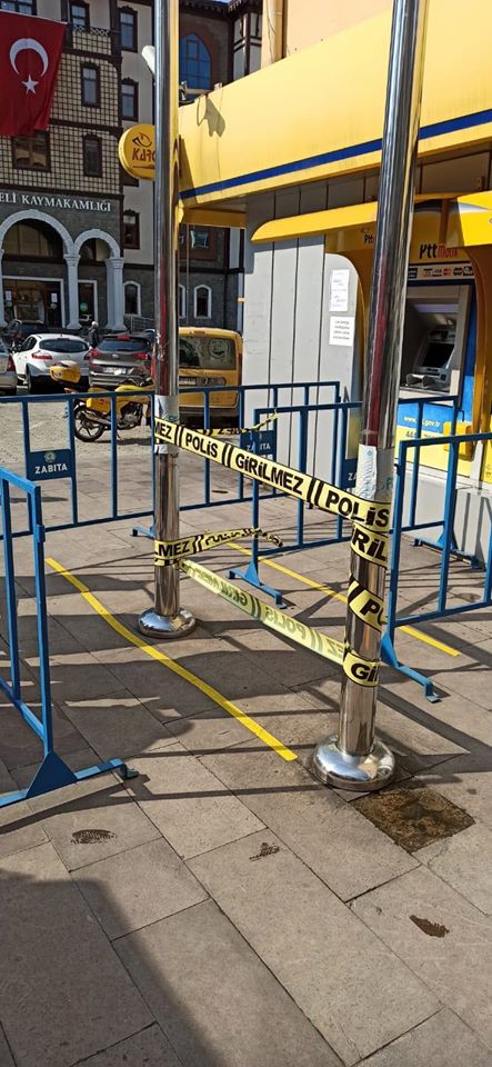 ATM ÖNLERİNDE Kİ TEDBİRLERİ ARTTIRDIK