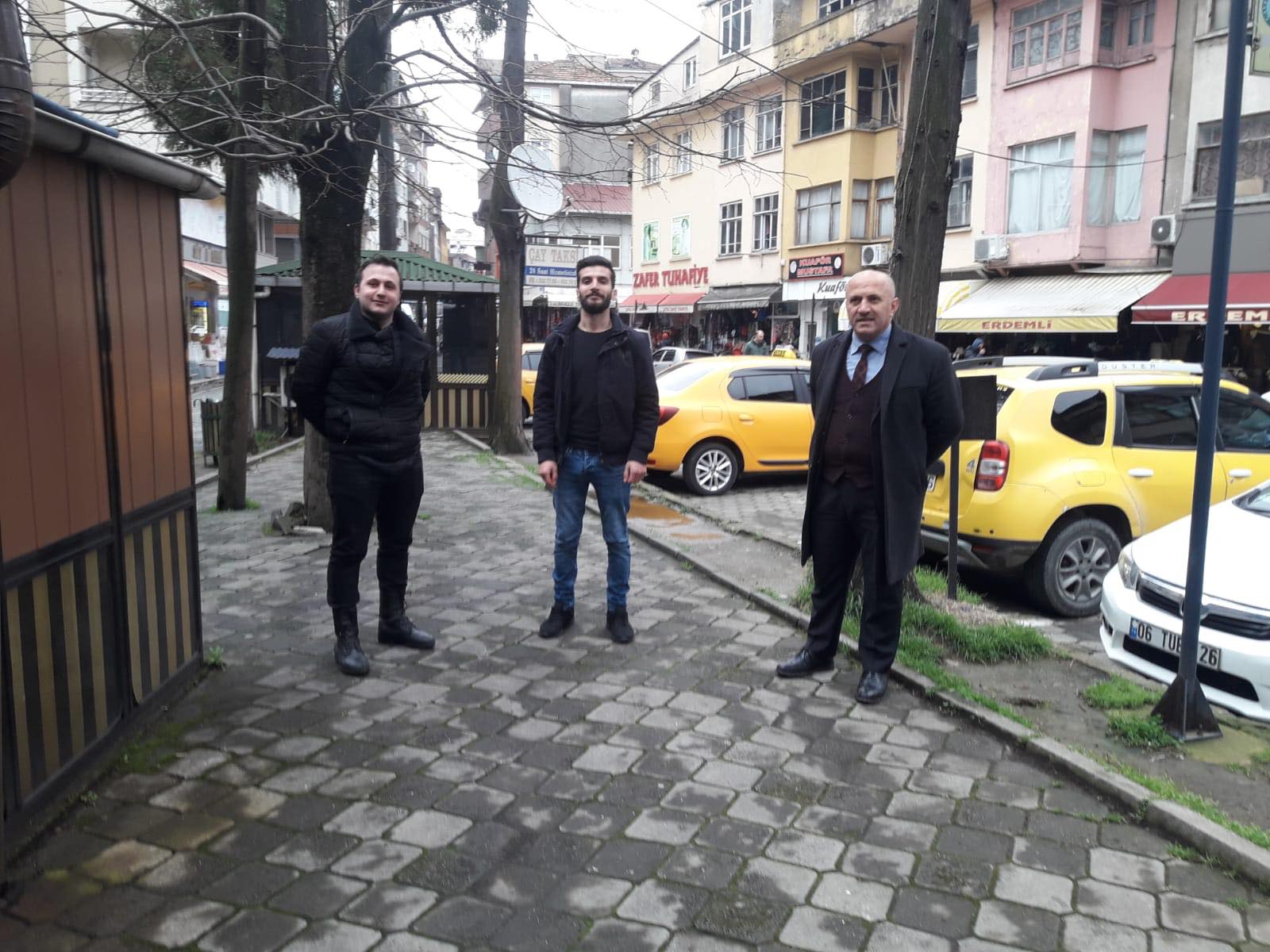 BAŞKANIMIZDAN AÇIK OLAN ESNAFLARA MORAL ZİYARETİ