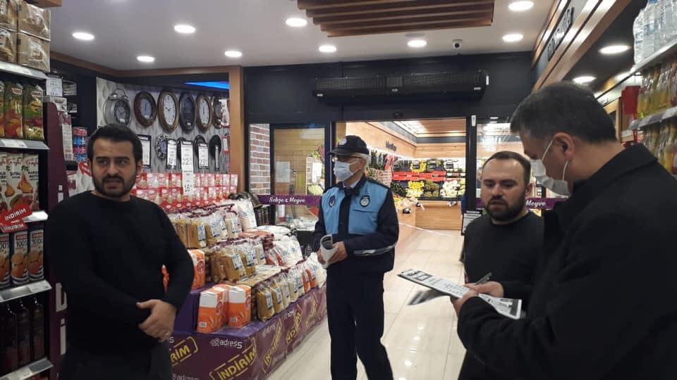 GIDA DENETİM UYGULAMASI YAPILDI