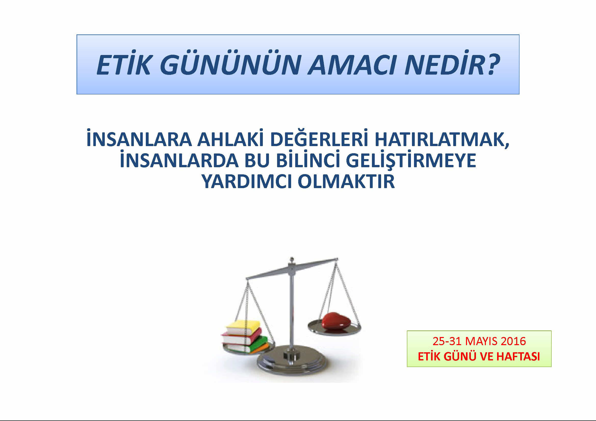 Etik Nedir Etik Nedir